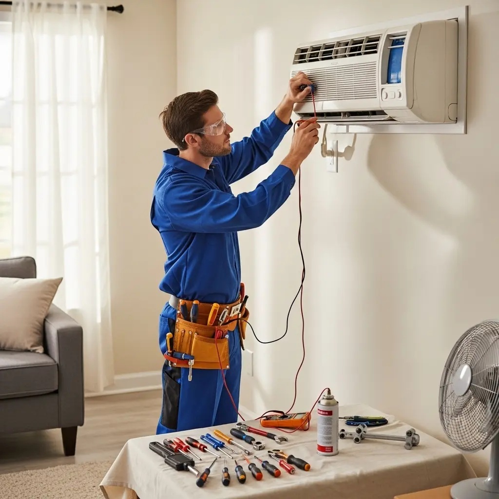 Nallıhan Vaillant Vaillant klima gaz dolumu ve bakım – Enerji verimliliği artırıldı. - Teknik servis örneği